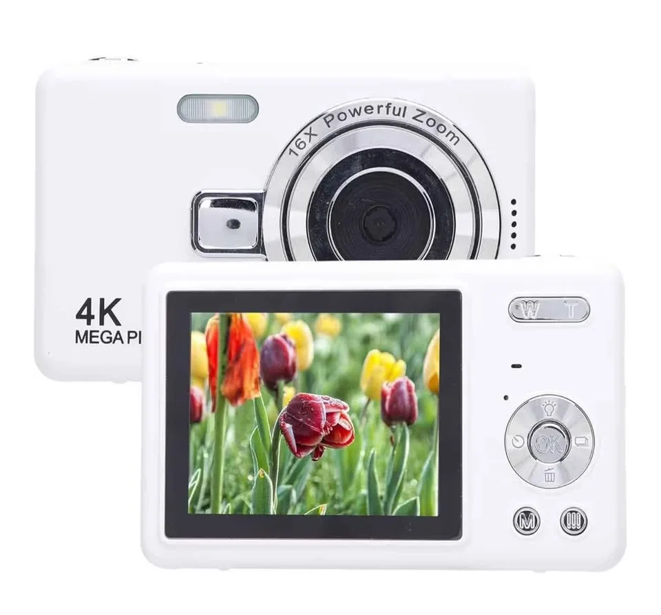4K Digital Camera, Acbaeta Autofocus 50MP Vlogging Camera image indicator(2)