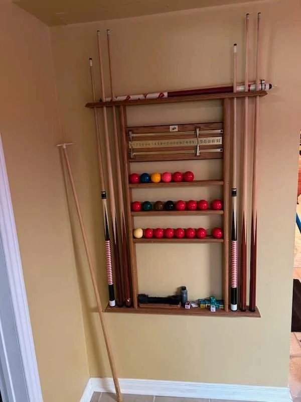 Used 4x8 Dufferin 1" Italian slate pool snooker ALEX BILLIA image indicator(5)