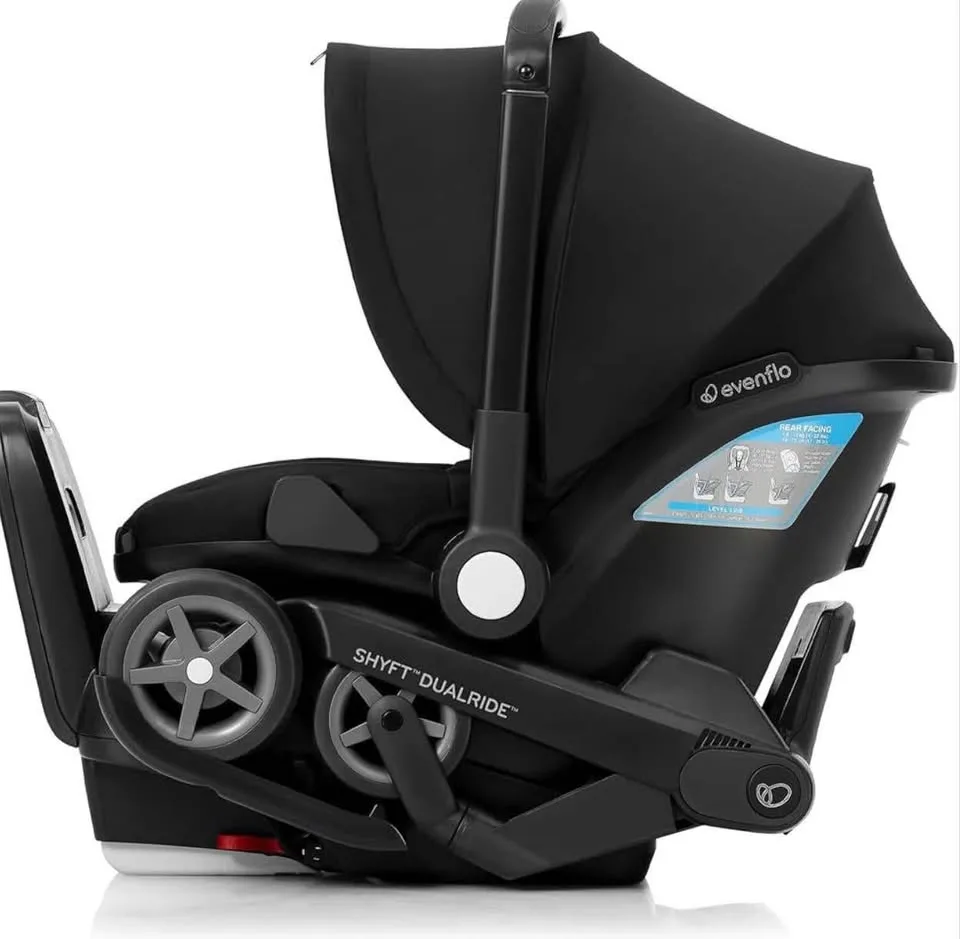 Evenflo Shyft DualRide Car Seat & Stroller Combo (Beaufort) image indicator(5)