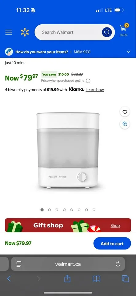 Philips AVENT Electric Steam Sterilizer thumbnail