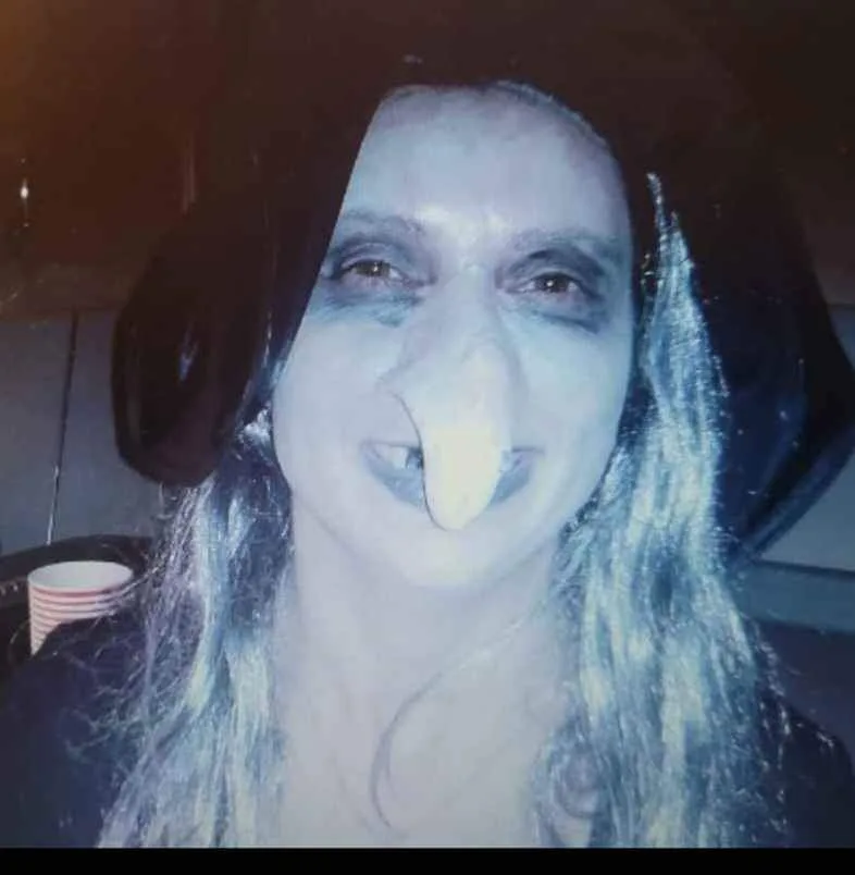 Witch Halloween costume - dress and hat/wig for a witch costume image indicator(3)