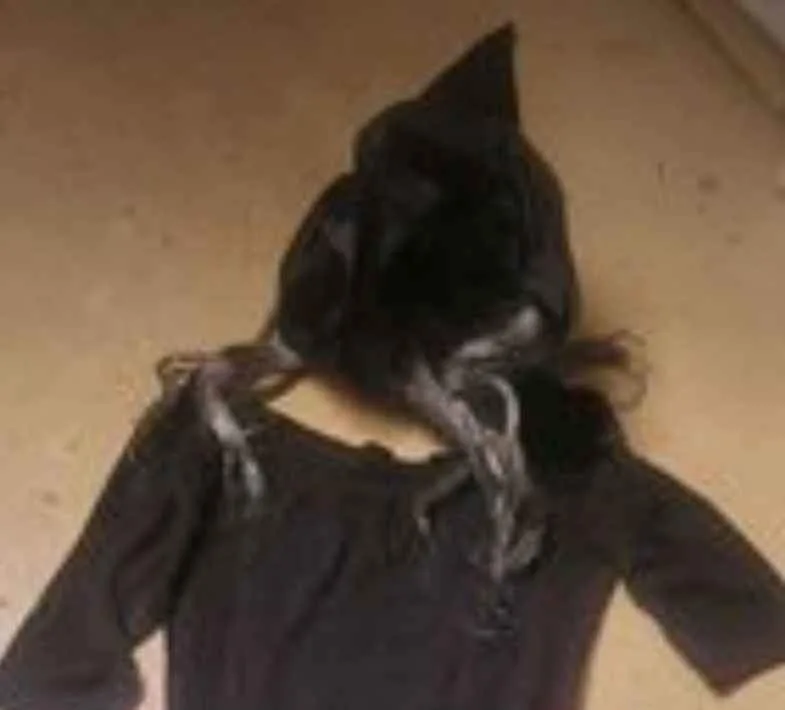 Witch Halloween costume - dress and hat/wig for a witch costume image indicator(4)