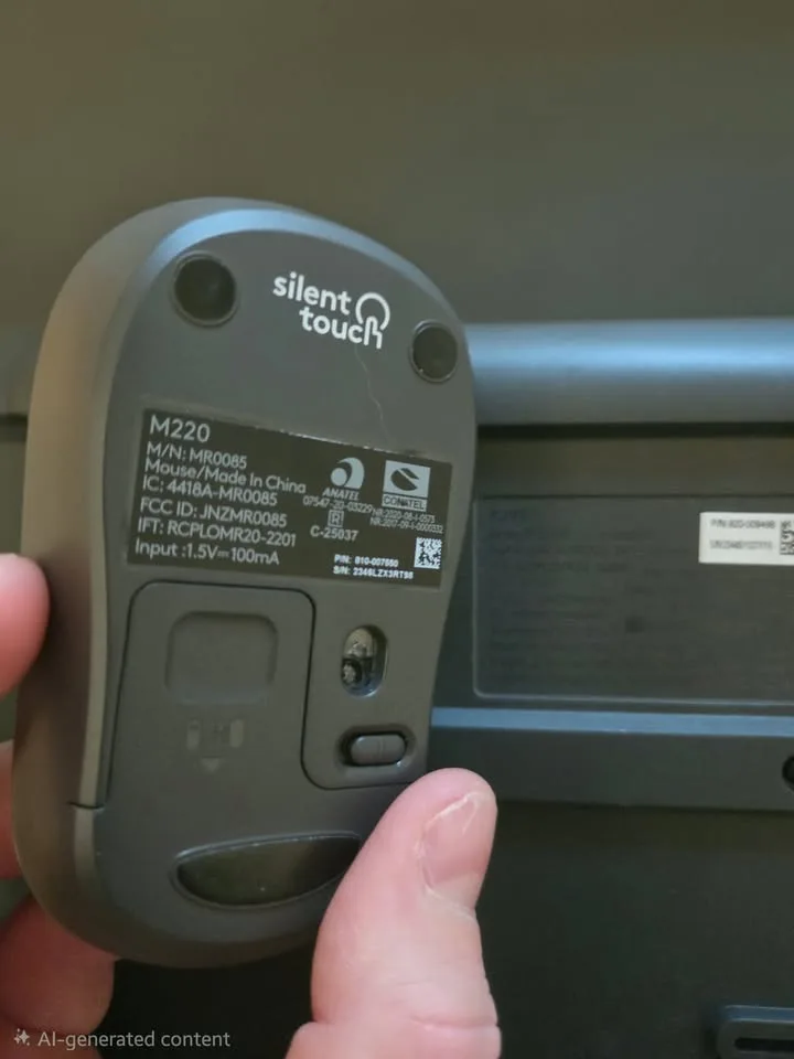 Logitech MK295 Wireless Mouse & Keyboard Combo image indicator(3)