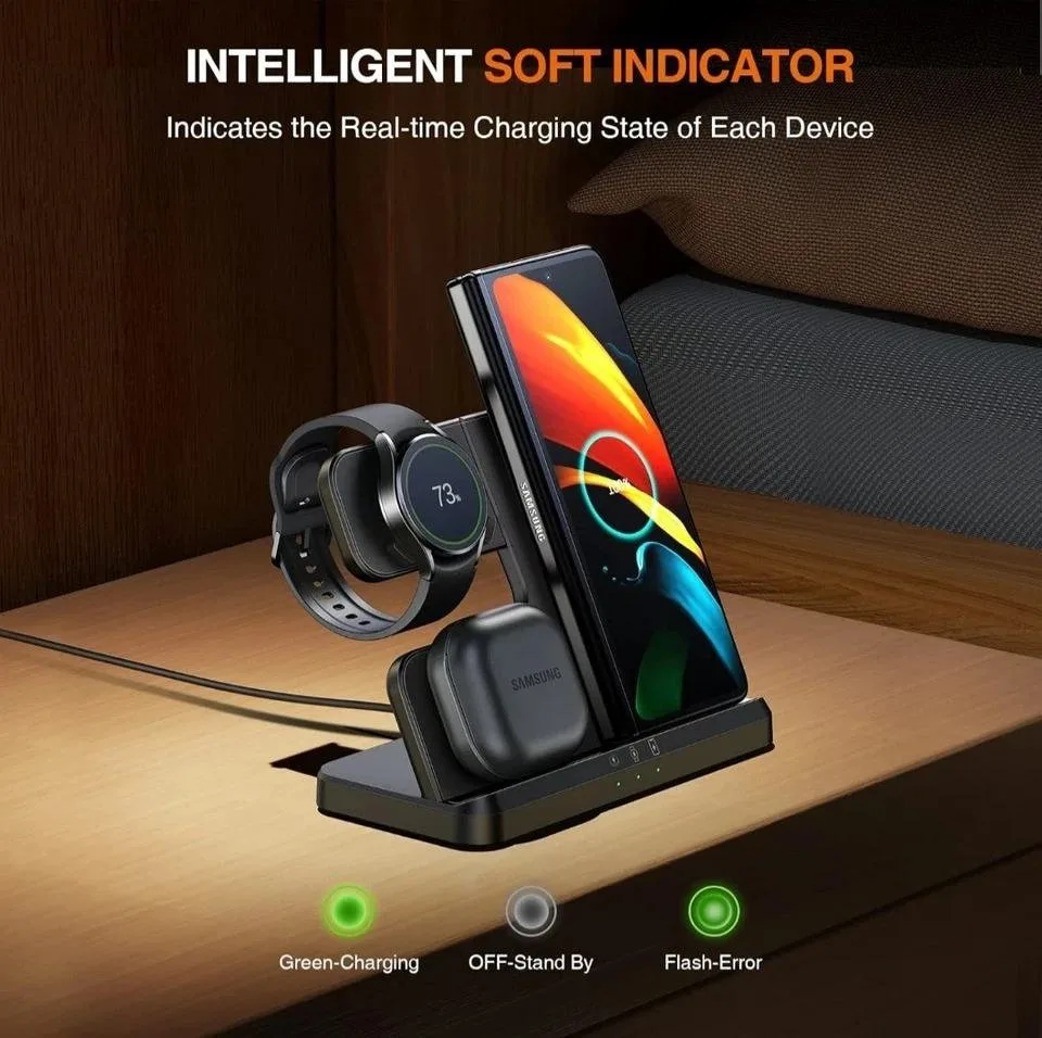 BRAND NEW - LK Wireless Charging Station for Samsung image indicator(6)