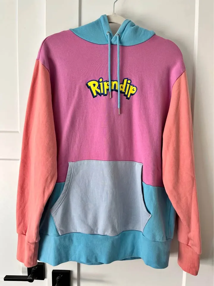 Men RIPnDIP Pokemon Colour Block Hoodie thumbnail