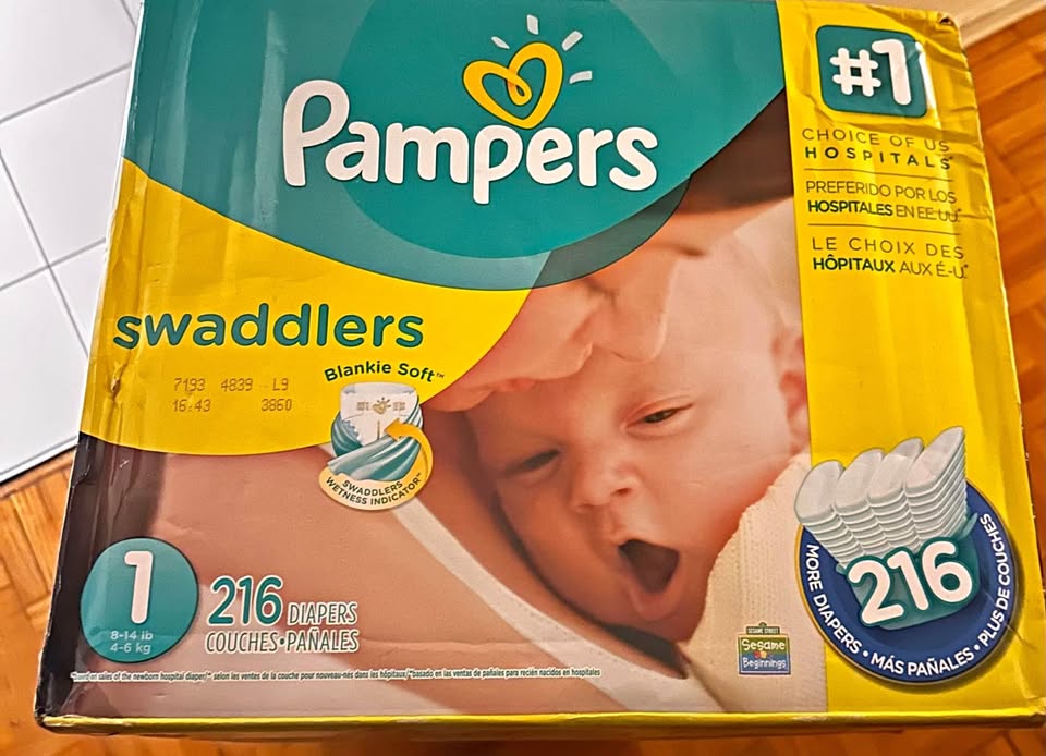 Pampers Swaddlers Size 1  (SOLD OUT)