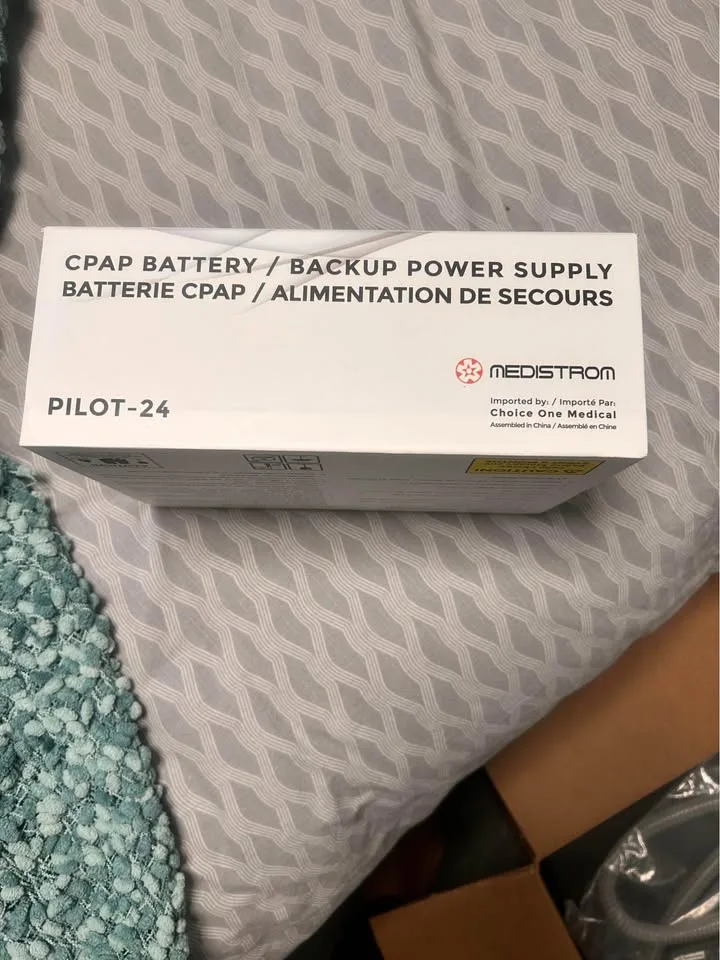 Medistrom Pilot-24 CPAP Battery Backup and car charger image indicator(4)