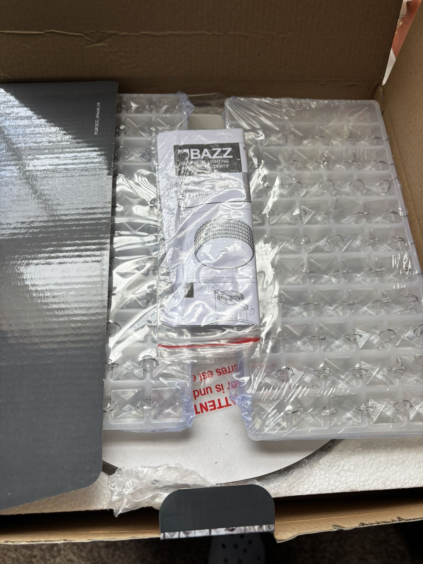 3 Crystal Light Fixtures - photo 3