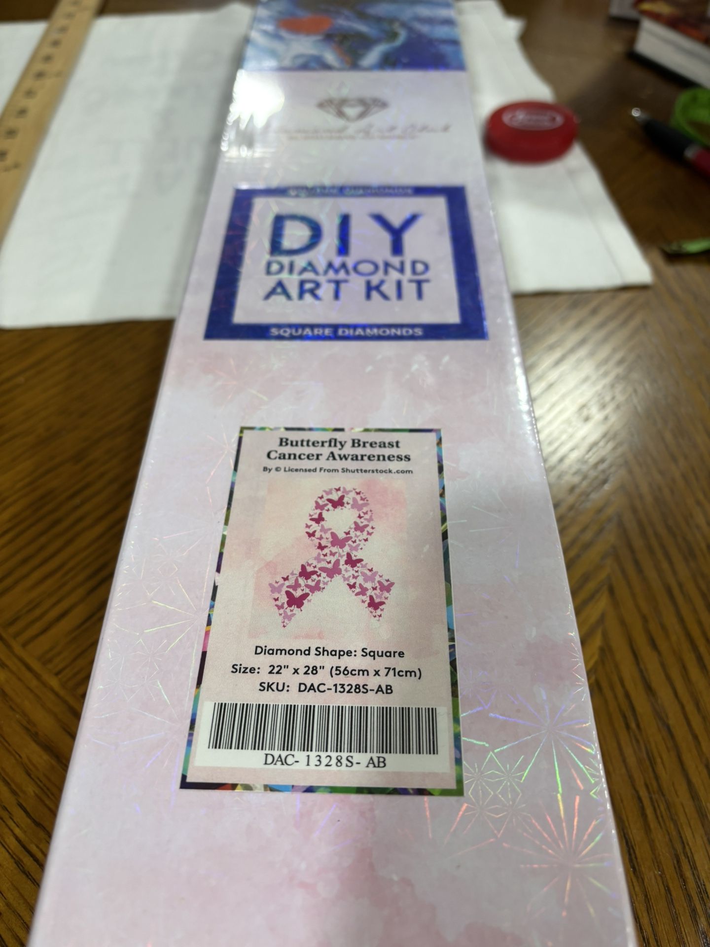 DIY Diamond Art-Breast cancer Awareness - photo 3