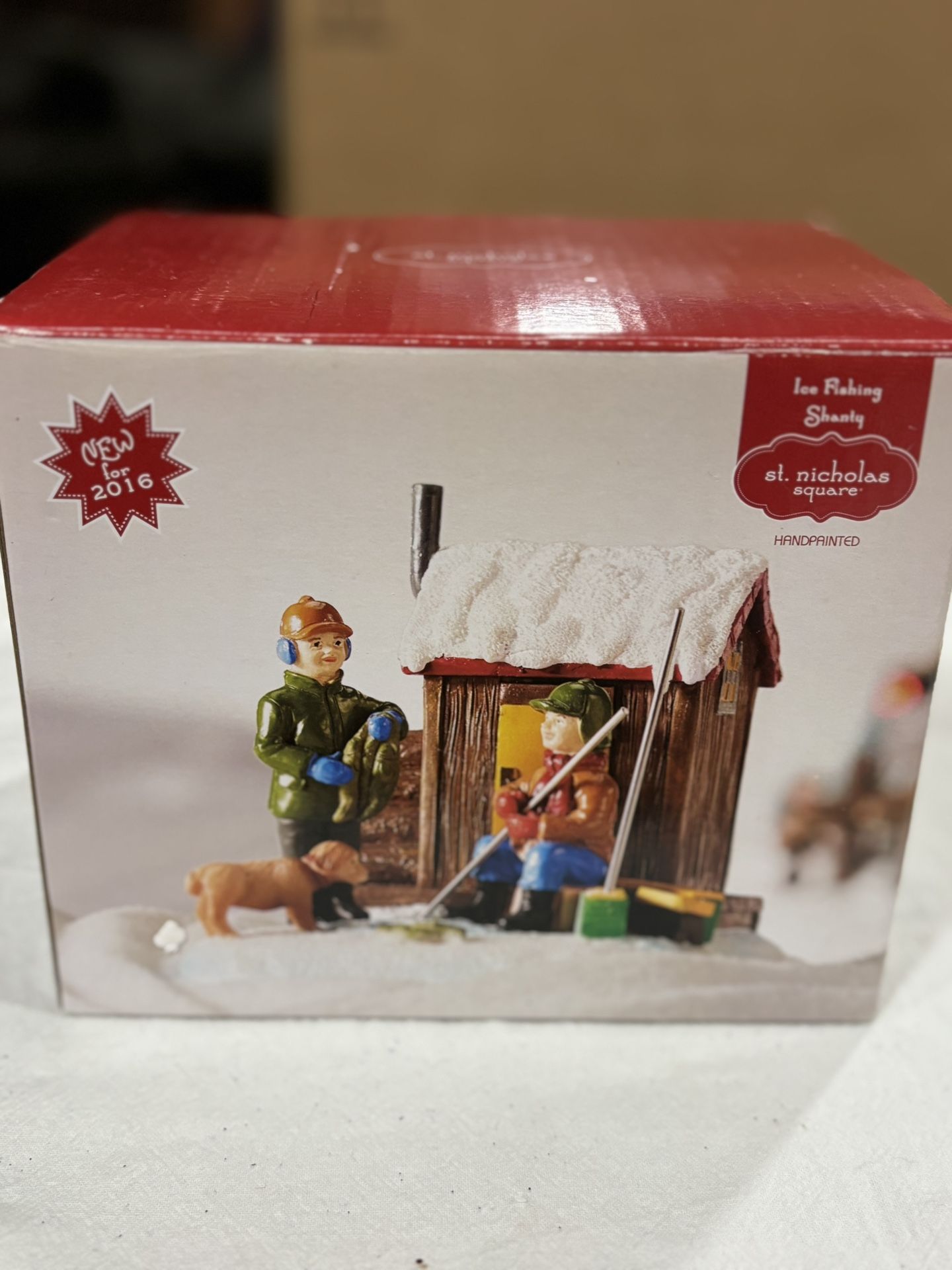Retired St.Nicholas Square-Ice Fishing Shanty