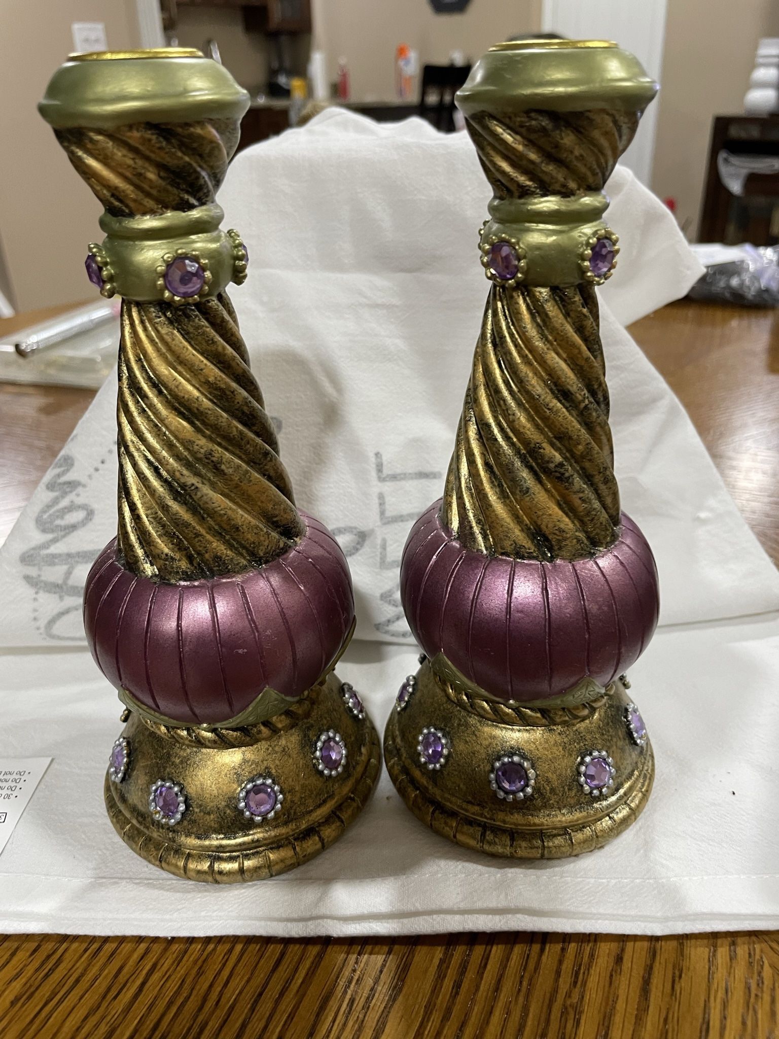 Aladdin Style Taper Candle Holder - photo 2