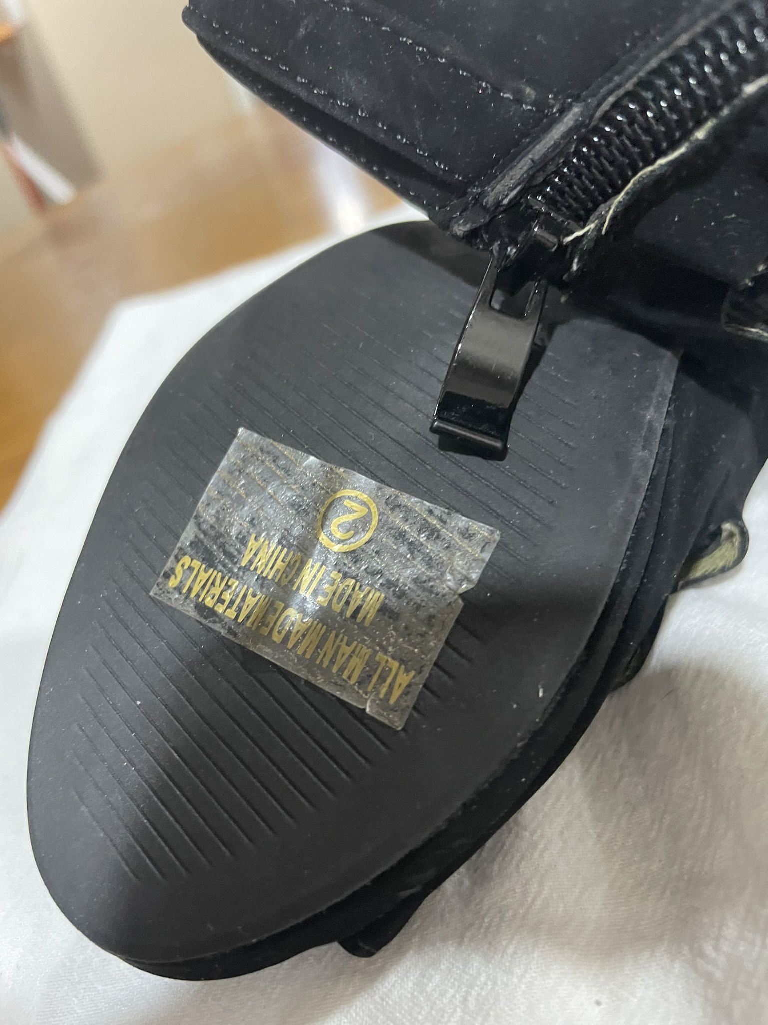 Lucky Top Size 2 Girls Black Dress Sandals - photo 5