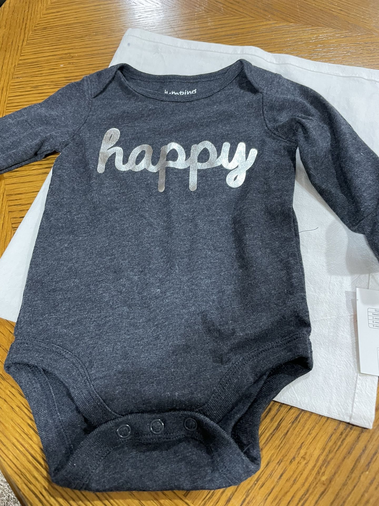Jumping Beans Size 9 Months Onesie