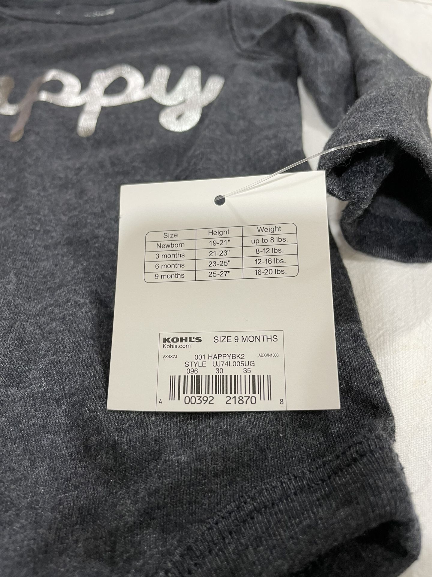 Jumping Beans Size 9 Months Onesie - photo 3