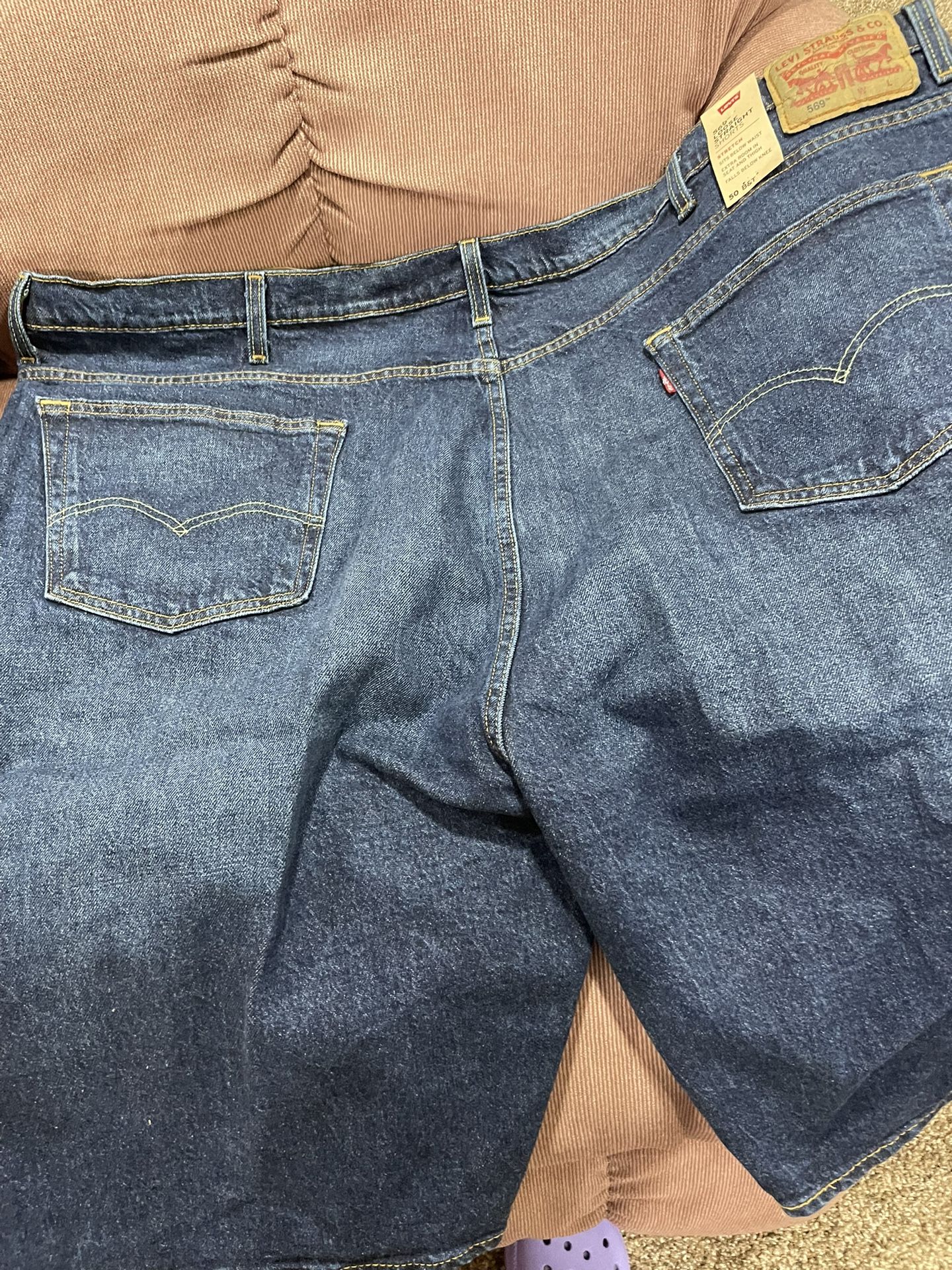 Levi’s Style #569 Size 50 Men’s Denim Shorts - photo 3