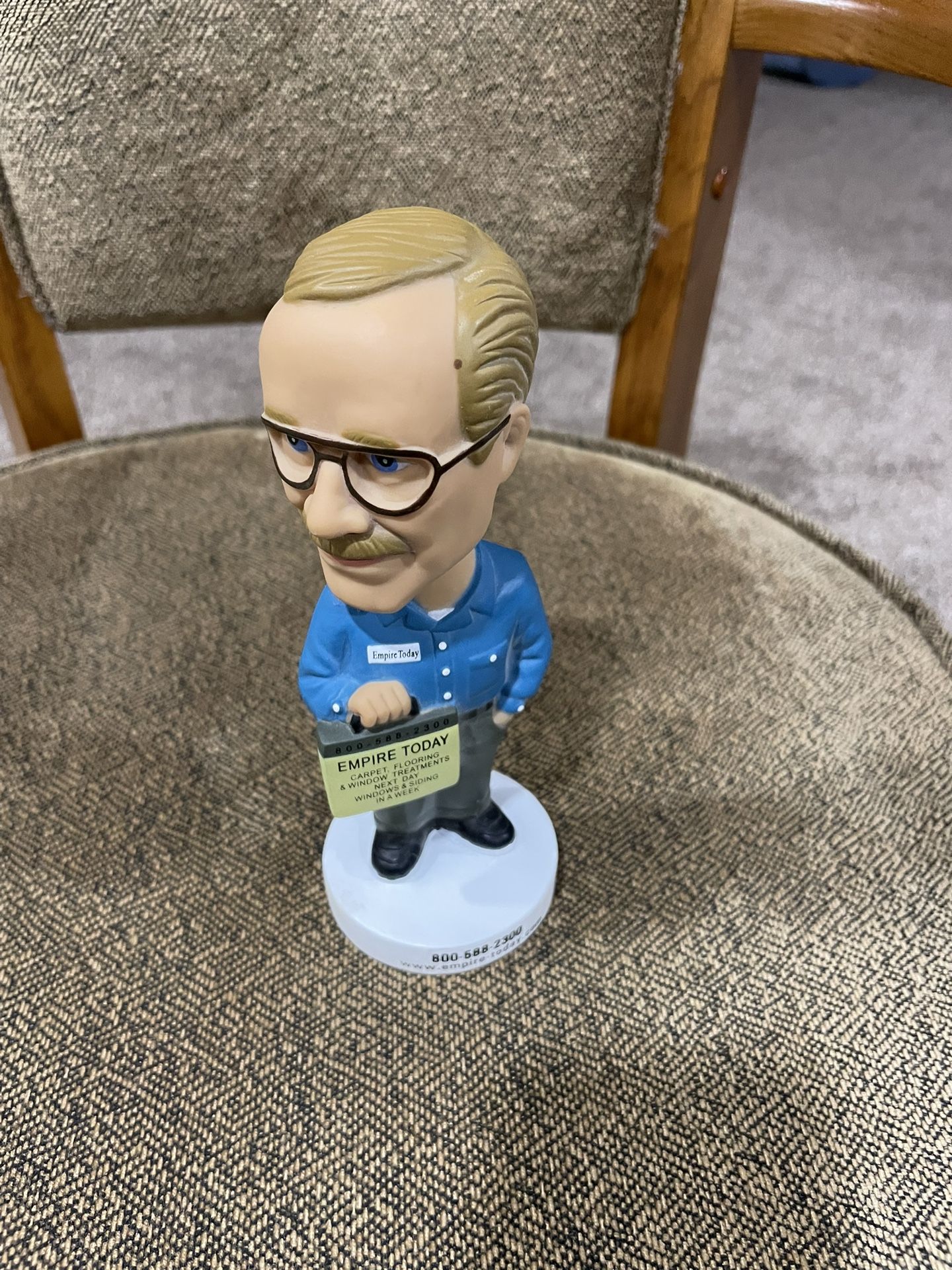 Empire Today Carpet Guy Bobblehead
