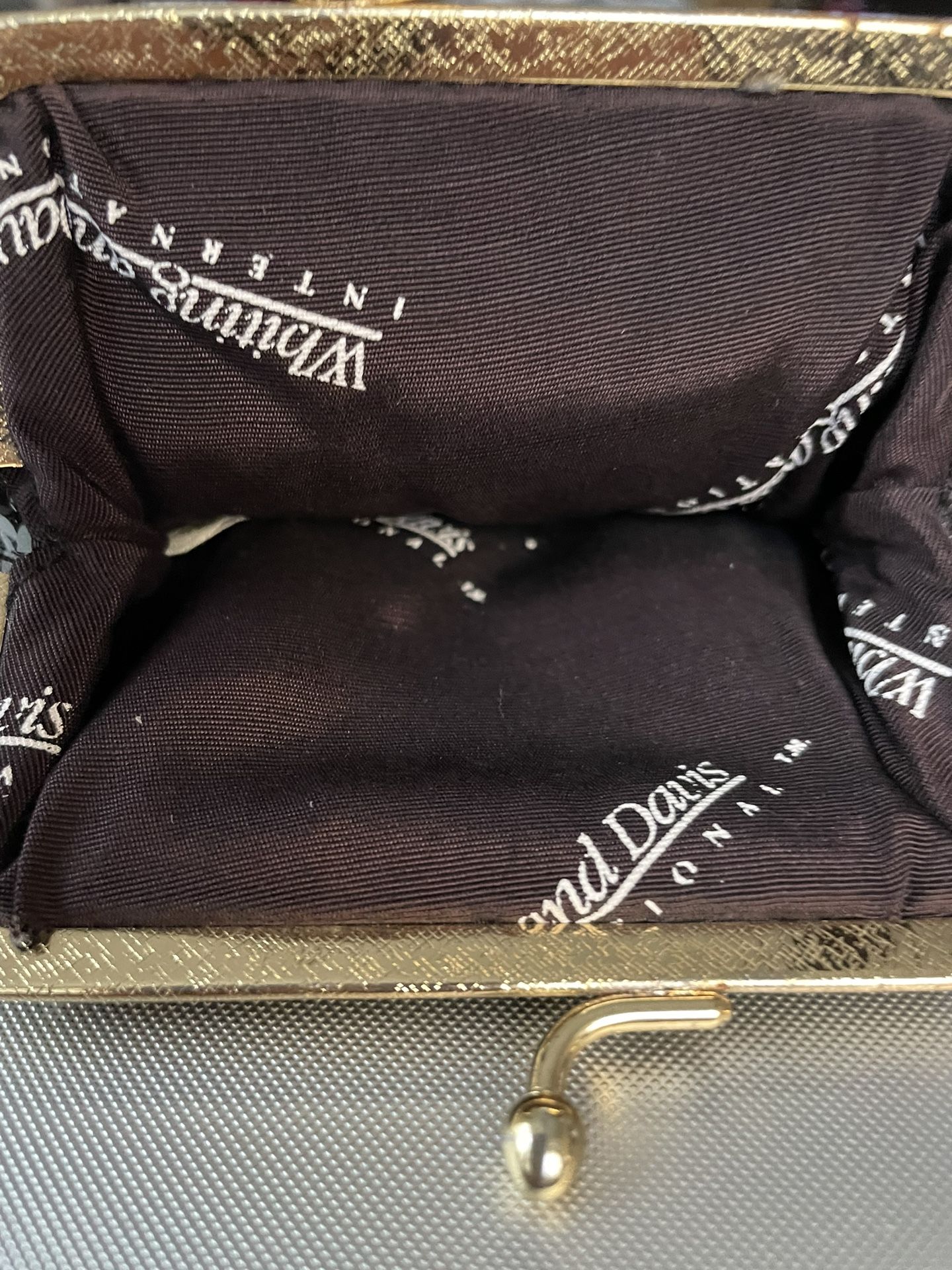 Vintage Whiting & Davis Black Coin Purse - photo 4