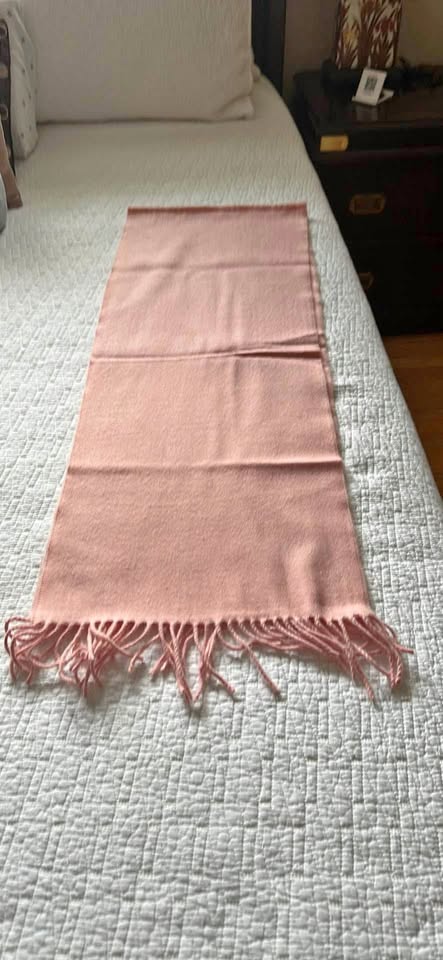 Pink scarf