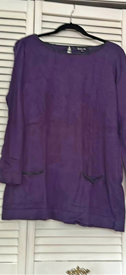Dalia Purple Sweater Tunic