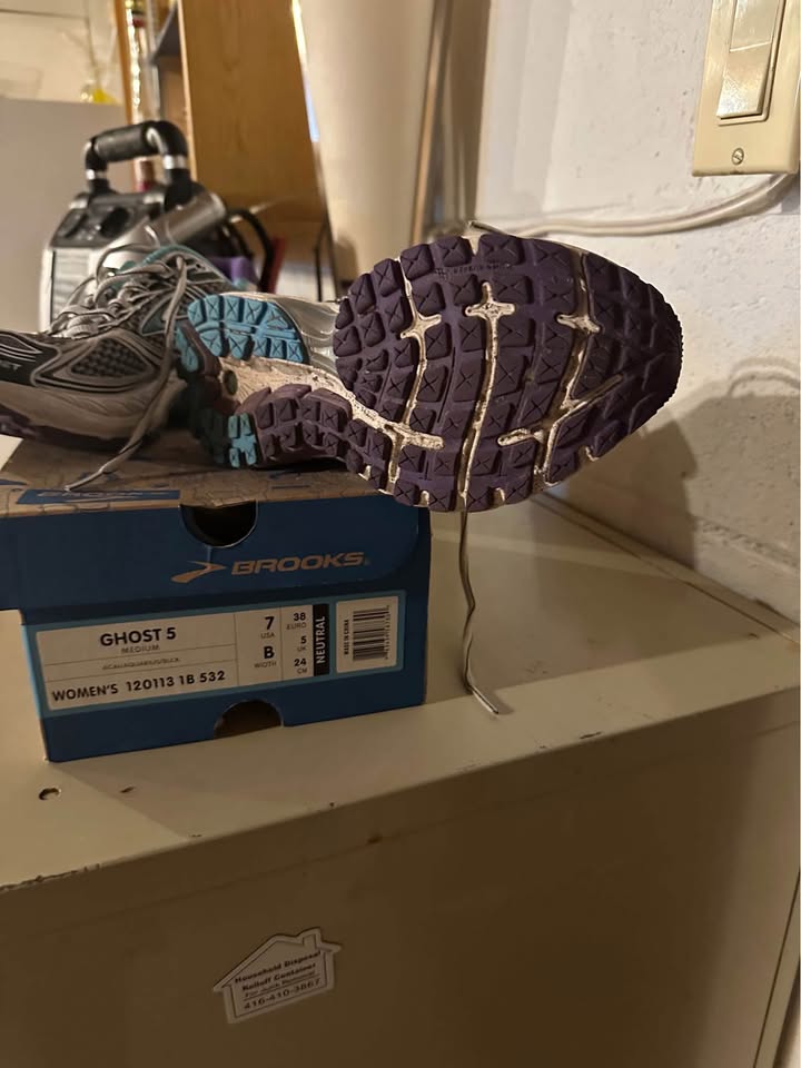 Brooks Women's Athletic Shoes - Purple and Gray - photo 2