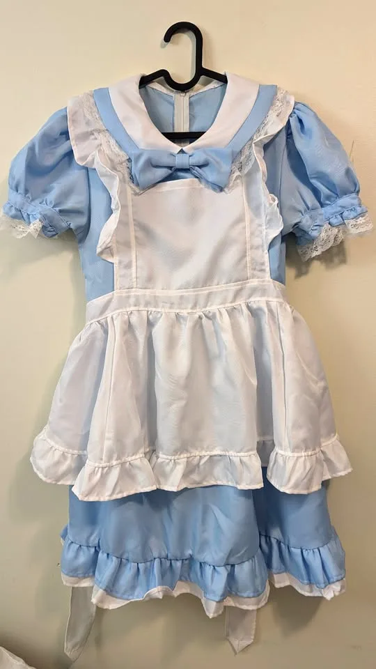 Alice Maid Cosplay Costume Dress L