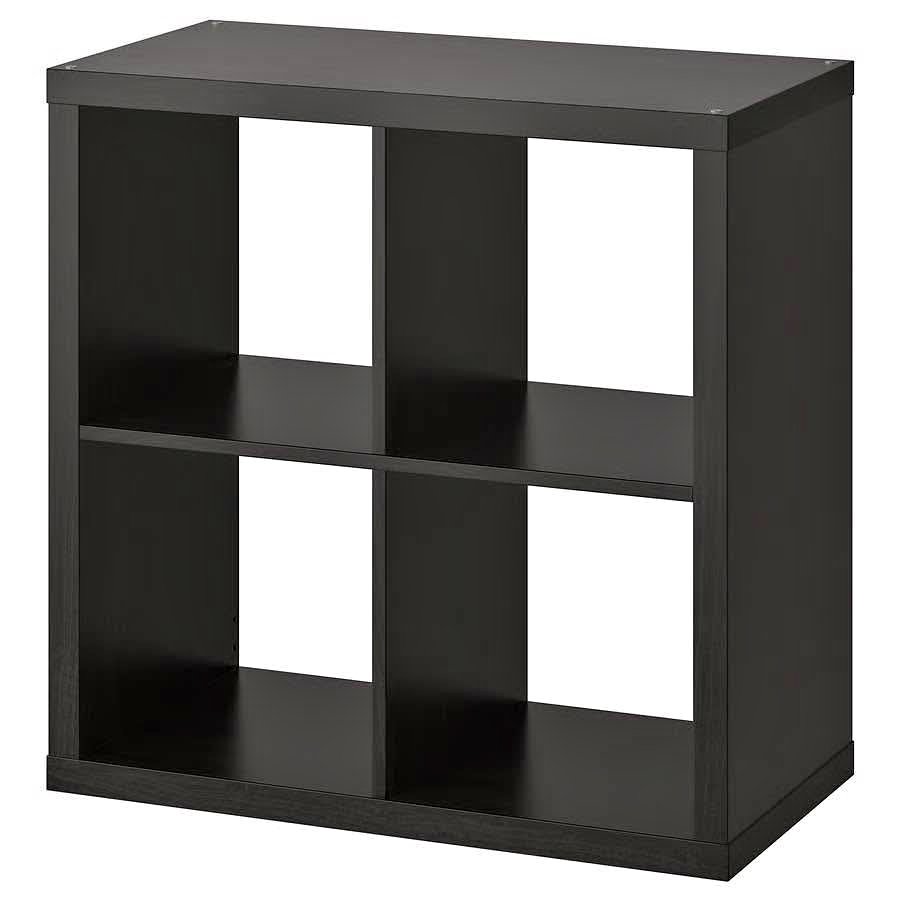 Ikea Kallax Storage unit in black