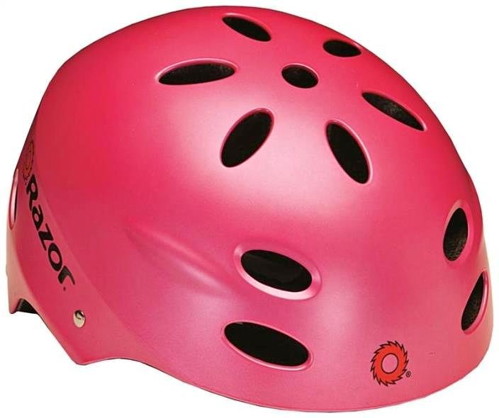 Razor V17 Youth Helmet - Satin Pink