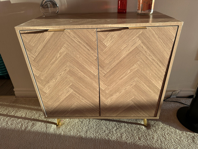 Anmytek Natural Oak Storage Cabinet - photo 3