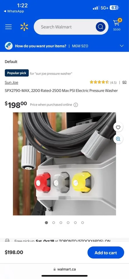SPX2790-MAX Electric Pressure Washer image indicator(2)