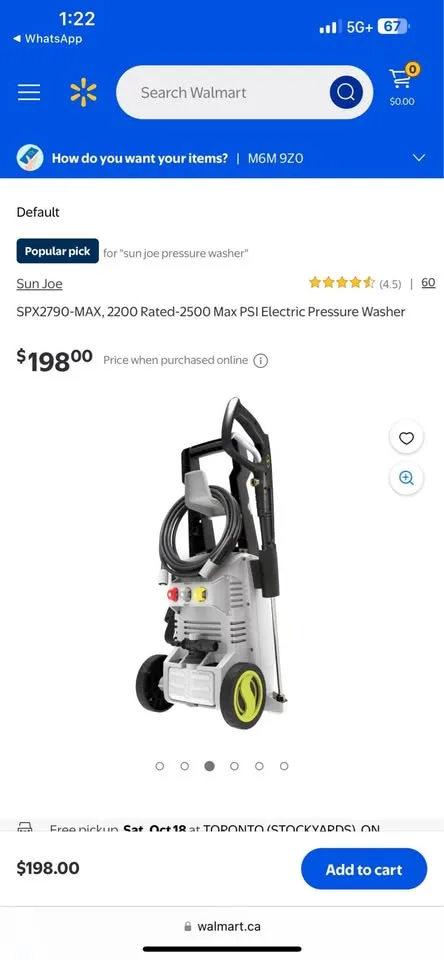 SPX2790-MAX Electric Pressure Washer image indicator(3)