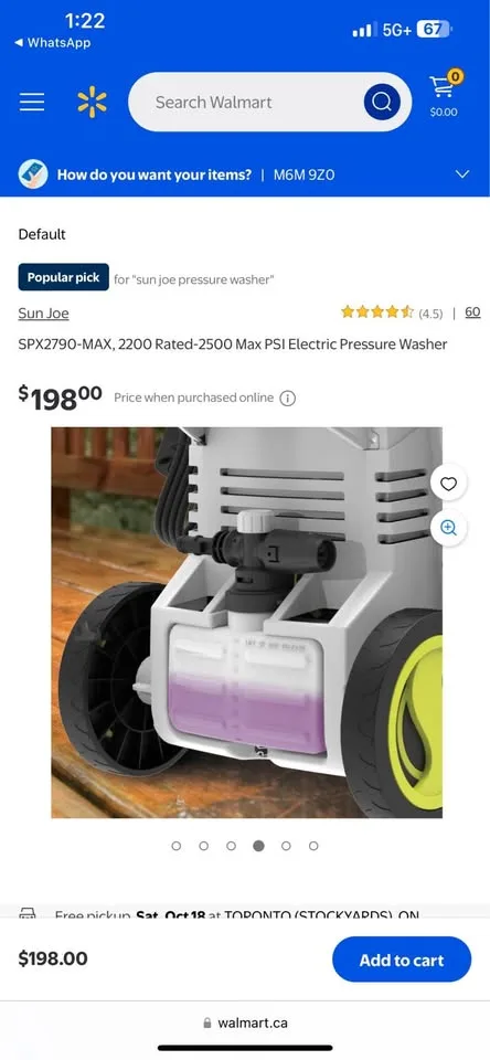 SPX2790-MAX Electric Pressure Washer image indicator(4)
