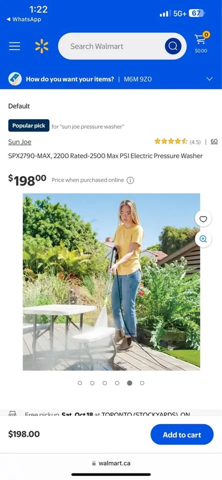 SPX2790-MAX Electric Pressure Washer image indicator(5)