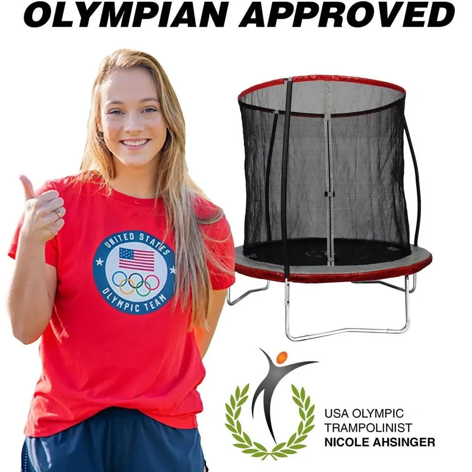 8 FT Trampoline and Enclosure Combo image indicator(4)
