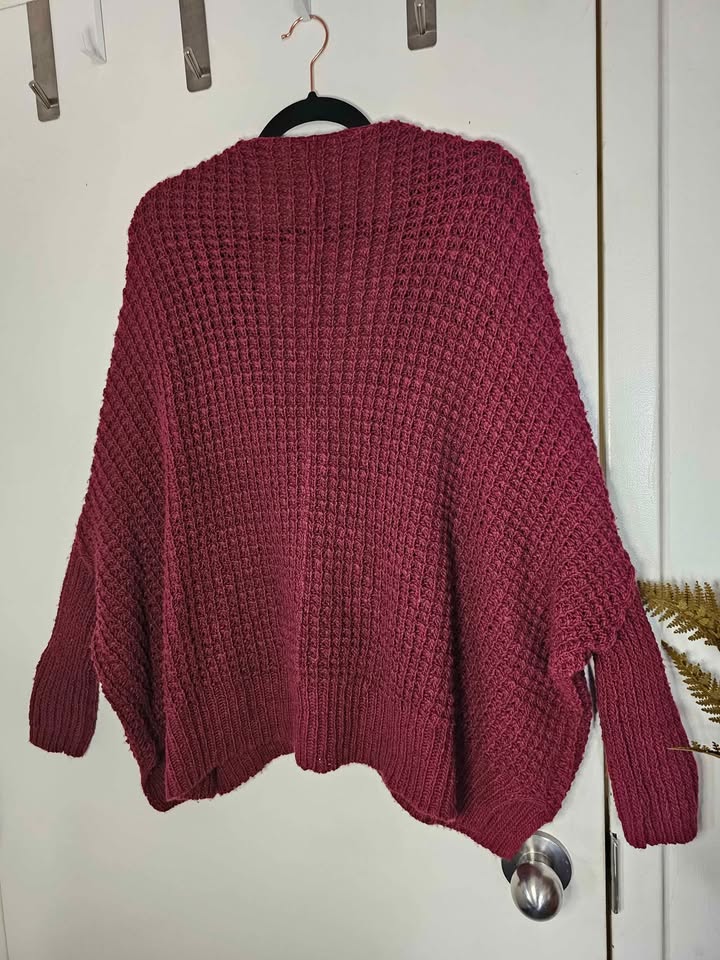 Free People Wool Angora Blend Oversized Dolman Cardigan Sweater - photo 3