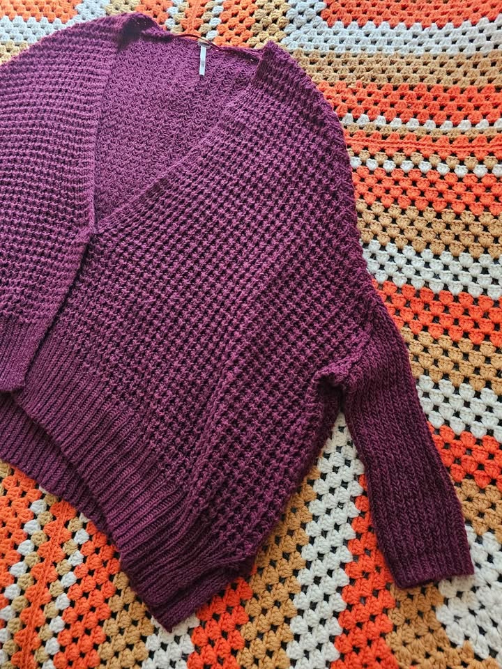 Free People Wool Angora Blend Oversized Dolman Cardigan Sweater - photo 4