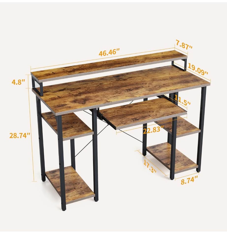 🪑 Computer Table/Desk– Like New - photo 2