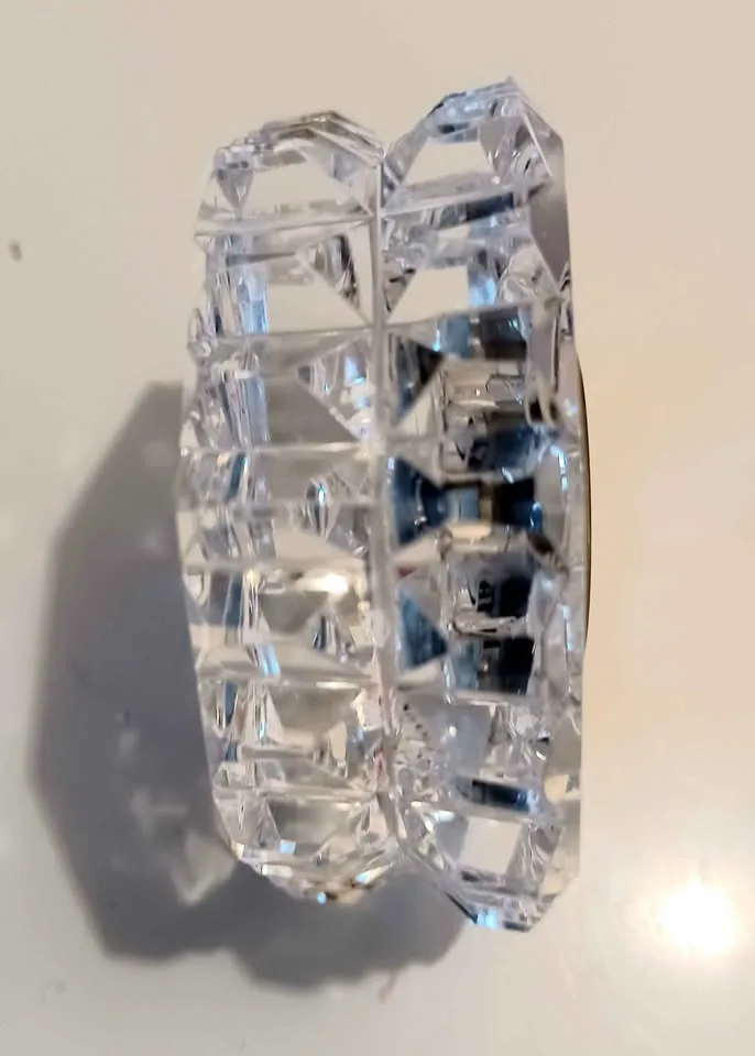 Waterford Octagonal Crystal Clock image indicator(6)