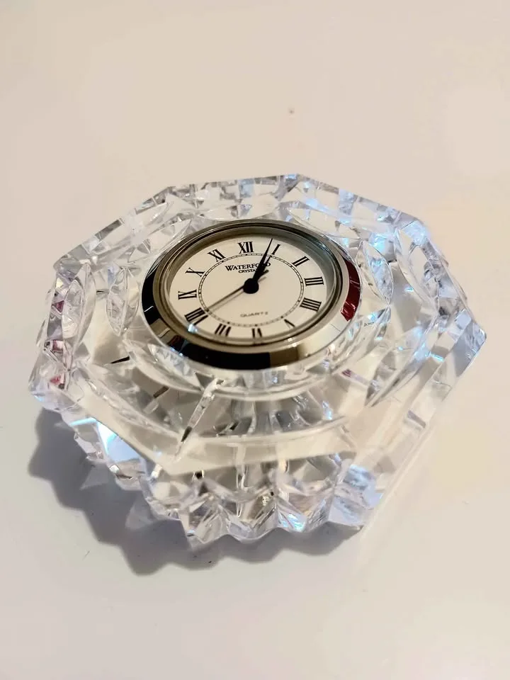 Waterford Octagonal Crystal Clock image indicator(7)