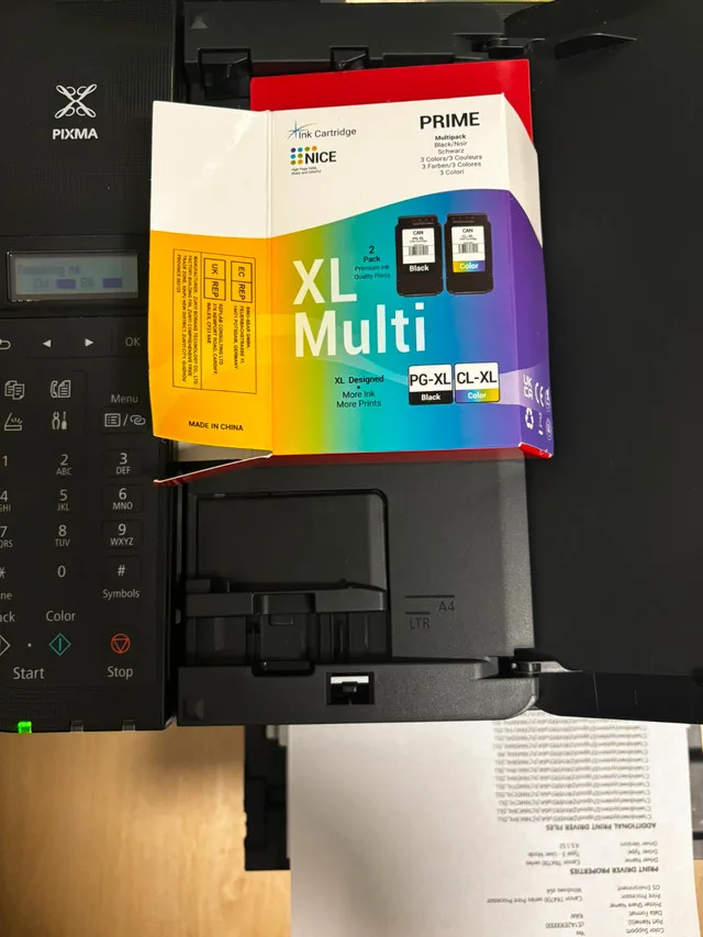 Canon Pixma TR4720 Wireless 4-in-1 Printer Brand New Full Ink image indicator(2)