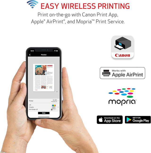 Canon Pixma TR4720 Wireless 4-in-1 Printer Brand New Full Ink - photo 4
