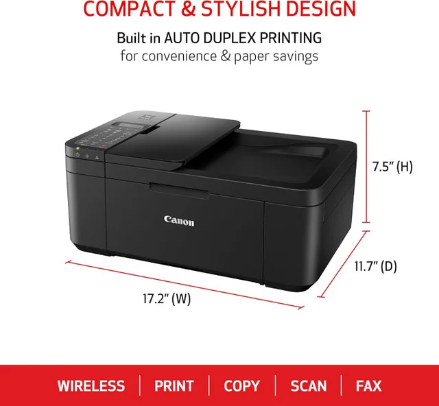 Canon Pixma TR4720 Wireless 4-in-1 Printer Brand New Full Ink image indicator(8)