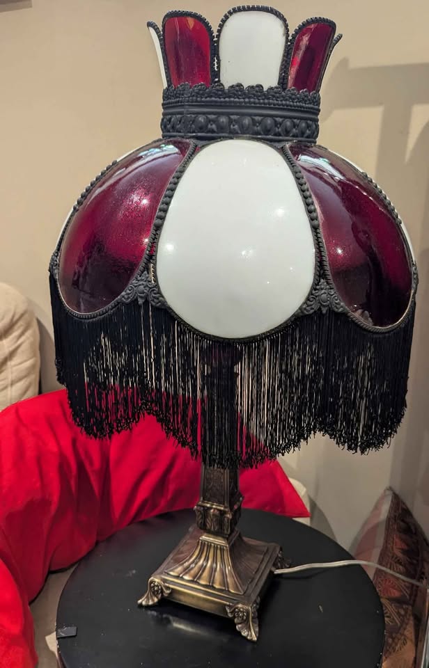 Gothic Glass Shade Lamp/Chandelier - photo 2