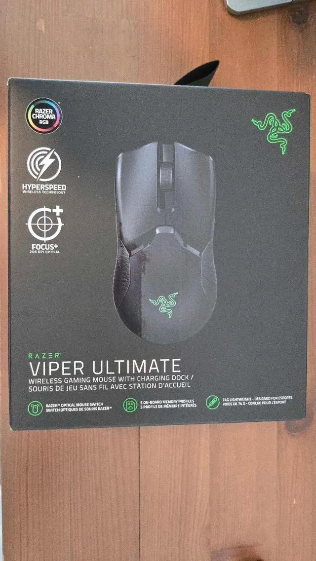Razer Viper Ultimate wireless gaming mouse image indicator(7)