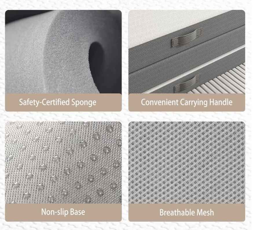 Tri-fold memory foam mattress - photo 4