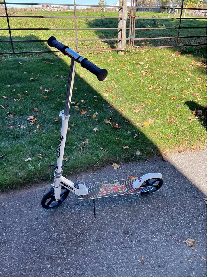 Large wheel scooter