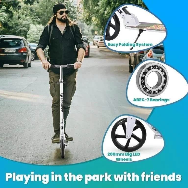 Large wheel scooter - photo 5