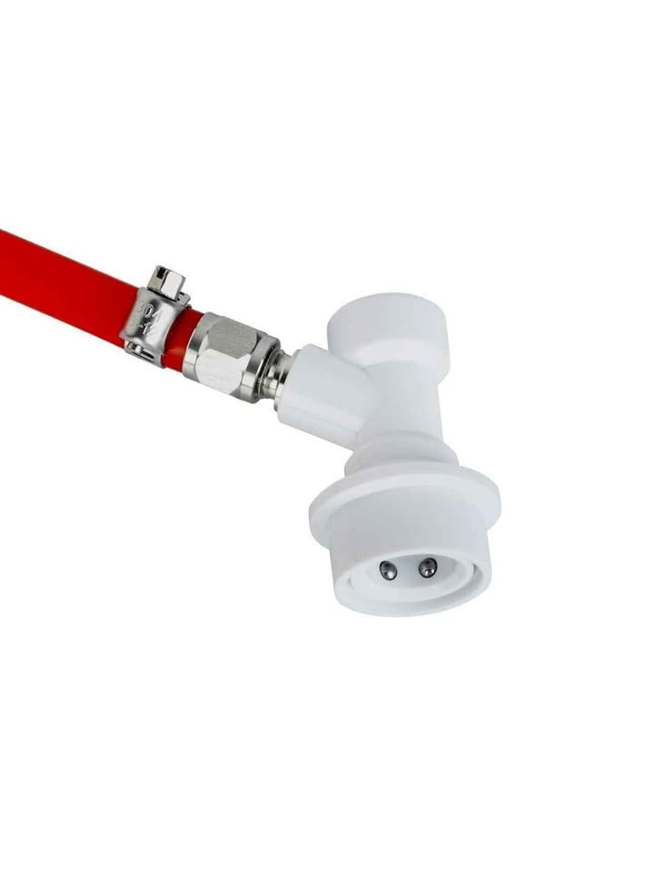 FERRODAY Ball Lock Gas Line Assembly 5ft Red Tubing - photo 2