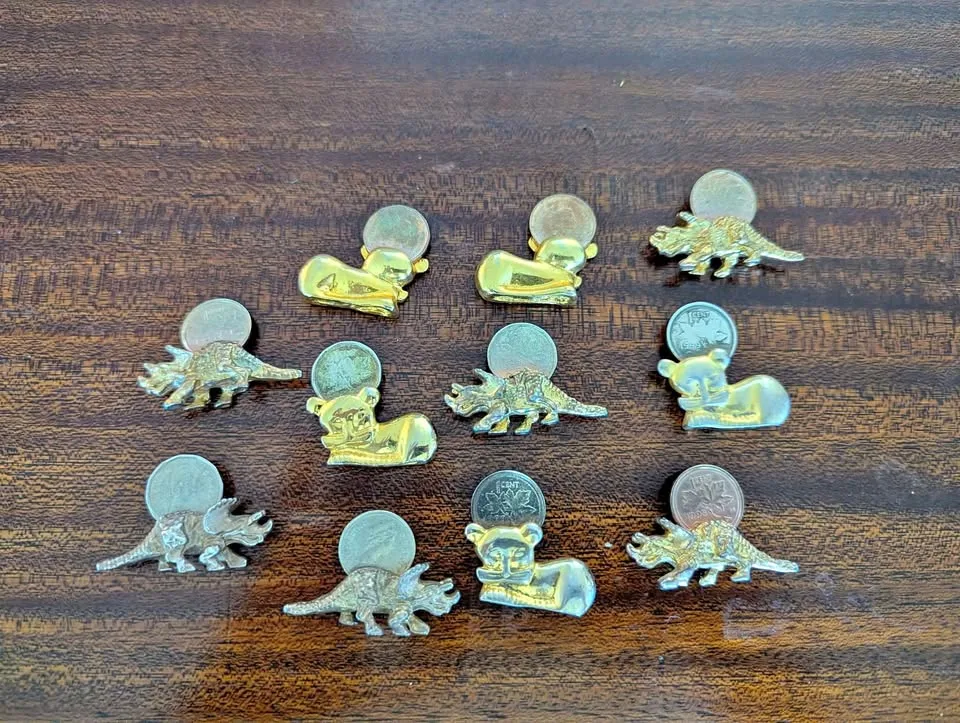 Lucky Penny! Vintage Metallic Animal Coin Holders thumbnail