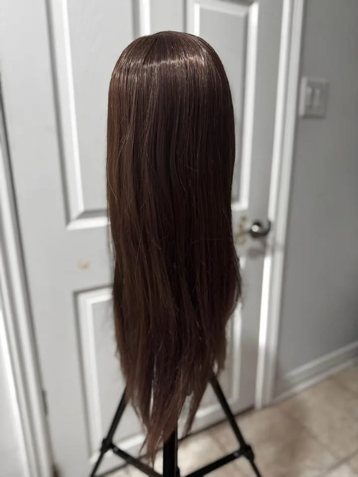 Mannequin Head for Sale – 80% Human Hair image indicator(2)