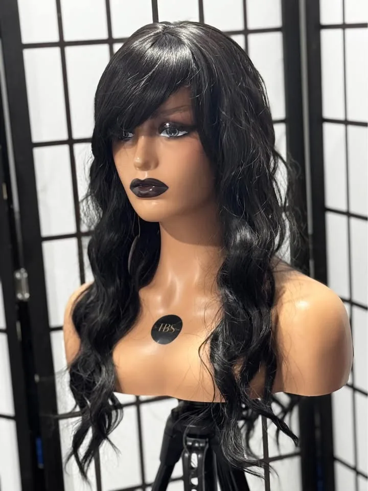 22” Realistic Wig with Bangs – Only $70! image indicator(3)